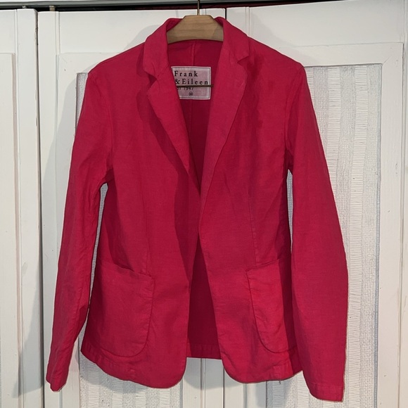 Frank & Eileen Vibrant Pink Blazer - Picture 2 of 6